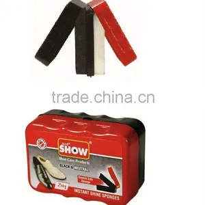 Double Side Shine Sponge. Black-Neutral thumbnail-1