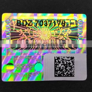 2016 Hot Selling Hologram Sticker for Textile thumbnail-5