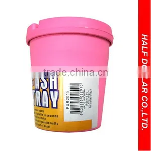 Extinguishing Plastic Ashtray Or Butt Basket Ashtray thumbnail-1