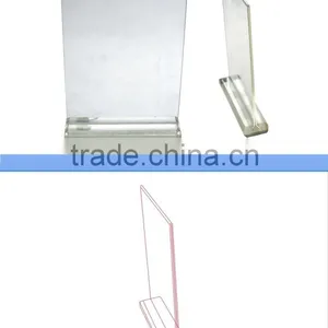 Top Quality China Made A4 Acrylic Sign Plastic Paper Holder thumbnail-2