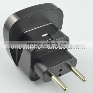 2016 Universal to Electric European Best Travel Adapter Schuko Plug thumbnail-2