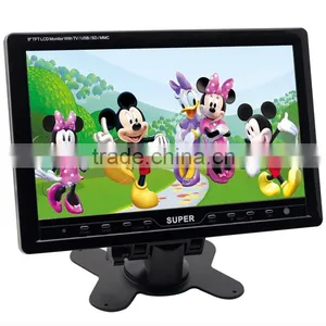 Wholesale Super 7 Inch Car Usb tv Monitor With VGA,SD,USB thumbnail-2