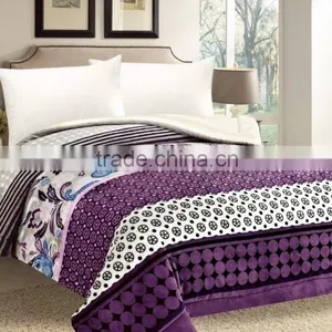 Butterflies With Dots Print Soft Reversible Quilt ,bedding Set Home Textile thumbnail-1