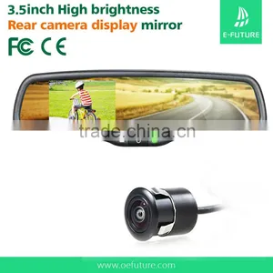 Auto Car 3.5 Inch LCD Reversing Rear View Mirror Monitor thumbnail-5
