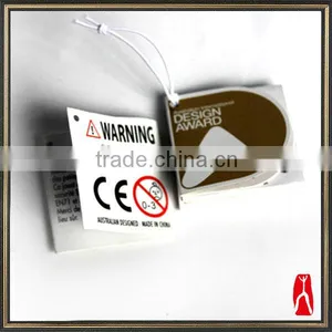 2014 Laminated Film Tags With Elastic String thumbnail-1