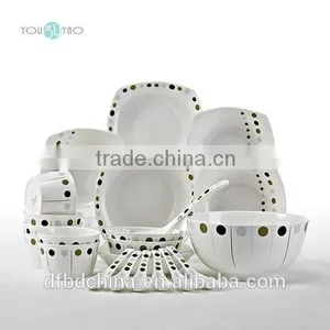 22pcs Bone China Dinner Set/dinnerware Sets/porcelain Dinner Sets thumbnail-1