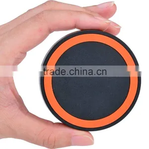 Stylish Mini Qi Standard Wireless Charging Pad Single Coil Qi Charger For Qi-Enabled Phones thumbnail-3