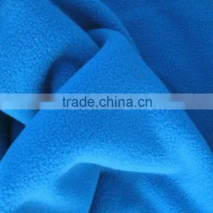100% Polyester Dyed Polar Fleece Knitting Cloth Fabric thumbnail-1