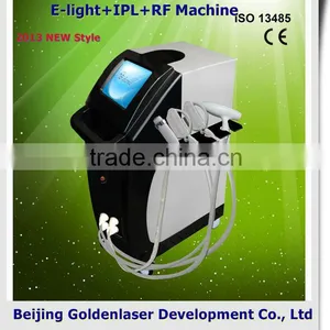 Medical 2013 Hot Selling Multi-Functional Beauty Equipment E-light+IPL+RF Machine Hair Iron Straightener Fade Melasma thumbnail-1