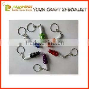 Wholesale Auto Draler Car Parts Key Chains/Atuo Metal Keychains for the LED Spark Plug Keychains Colorful thumbnail-1