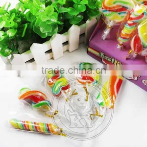 Hot Selling Hand Made Twist Rainbow Swirl Lollipop thumbnail-3