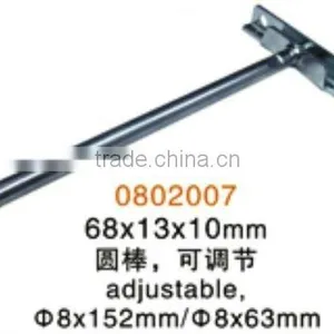 Adjustable 68x13x10mm Steel Zinc-plated Invisible Shelf Support thumbnail-1