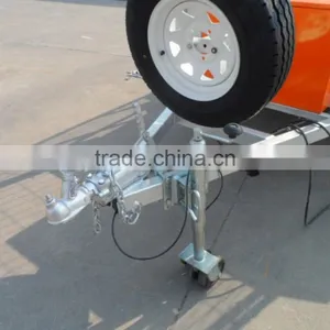 Heavy Duty Galvanized Tandem Hydraulic Tipper Box Trailers thumbnail-6