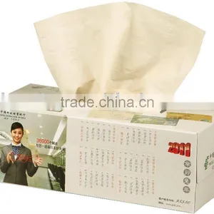 Non-wood Fiber Soft Facial Tissue thumbnail-1