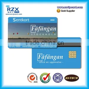 Full CMYK Printing Plastic Smart Pvc Card With FM4442/ FM4428 Chip thumbnail-1