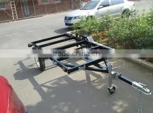4 x 8ft Folding Red Utility Trailers With Powder Coated thumbnail-3