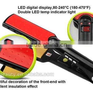 2017 LCD Display Digital Temperature Control Auto Hair Straightener thumbnail-4