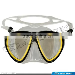 Fighter Two Lenses Silicone Diving Mask thumbnail-1