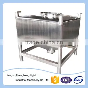 Customized High-qulity Stainless Steel SUS 304 SUS 316L Pharmaceutical / Medical /Mixing Square Hopper / Turnover Hopper thumbnail-2