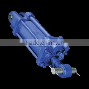 High Quality Heavy Duty Tie Rod Double Acting Hydraulic Cylinder thumbnail-1