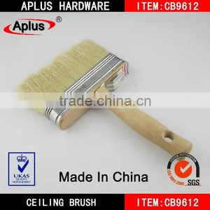 Flexible Ceiling Texture Brushes With Wooden Handle thumbnail-1