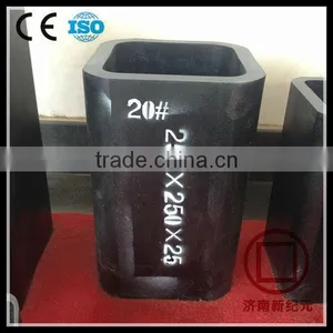 100*200mm Black Rectangular Tube thumbnail-1
