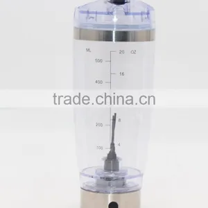 600ml Stainless Steel Electric Shaker Bottle USB thumbnail-5
