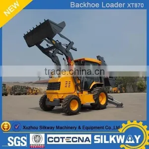 2017 Hot Sale Construction Machinery XT870 JC-B Tech. New Backhoe Loader With Price thumbnail-1