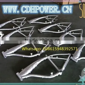 26' Alum Frame/bike Frame/frame With Gas Tank Built in thumbnail-3