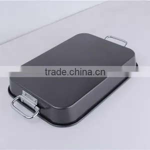 Turkey Carbon Steel Flat Bottom Adjustable Shallow Baking Pan thumbnail-5