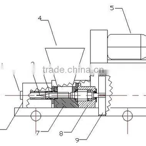 Friendly Maintenance and Factory Provide Fire Starter Wax Sawdust Briquette Machine thumbnail-5