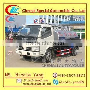 4000L 4x2 LHD/RHD Small Mini Fecaling/Fecal Suction Truck thumbnail-1