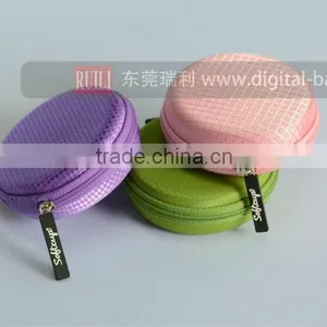 Factory Best Sell Hard Shell Zippered Personalized Eva Earphone Case thumbnail-6