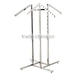 Adjustable Chrome 4 Way Clothing Rack thumbnail-3