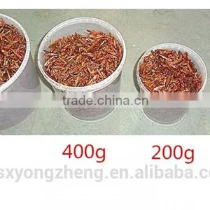 Drum (100g/200g/400g/800g) Freeze Dried Locusts For Pet Birds Food Manufacturer thumbnail-1