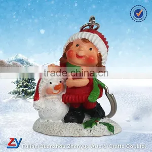 Snowman Kids 3d Key Chain thumbnail-1