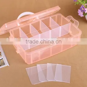 J537-1 Plastic Manufacturer for Transparent Plastic Kitchen Household Storage Box thumbnail-2