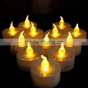 Christmas Decorations Wholesale Cheap Small Flickering Led Candles With Remote thumbnail-1