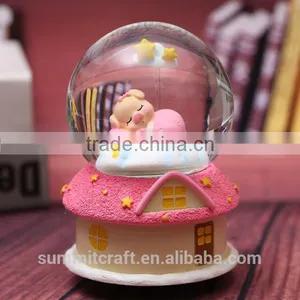 Resin Pig Snowflake Snow Globe Wholesale Birthday Gift for Kids thumbnail-6