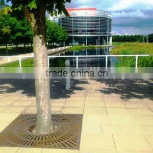FO-9T06 Hot-selling Cast Iron Tree Perforated Strainer Tree Pool Cover thumbnail-3