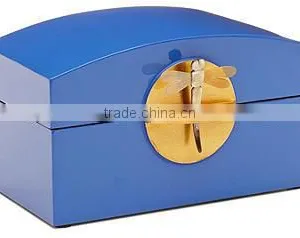 High Quality Best Selling Lacquered Rectangle Blue Box From Vietnam thumbnail-1