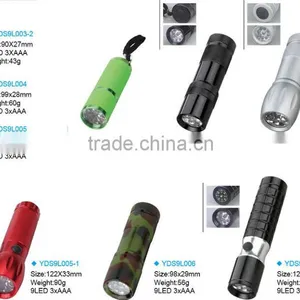 Wholesale Aluminum Torch LED Flashlight for Outdoor,hardware,CE,ROSH thumbnail-5
