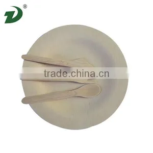 Hot-selling Cheap Natural Bamboo Disposable Plate thumbnail-3