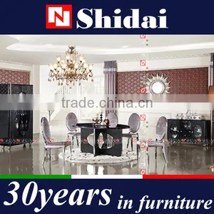 Marble Dining Table Prices / Marble Round Dining Table / Round Marble Top Dining Table LV-A801 thumbnail-1