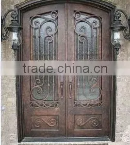 Bisini Wrought Iron Double Entry Door (BG90098) thumbnail-1