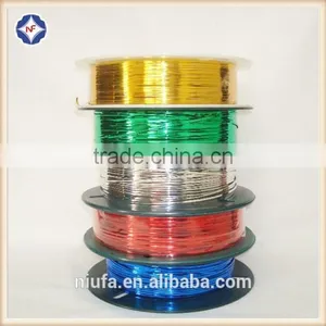 Factory Supply Spool Plastic Metallic Twist Tie Wire thumbnail-1