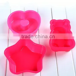 DIY Cake Mold Silicone Cute Shape Cookie Mould thumbnail-2