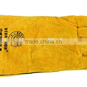 Long Sleeves Double Layers Welding Gloves Comfortable Material thumbnail-2
