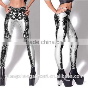 Women Fashion Leggings-stretchy and Fashion Hot Cartoon Tight Printed Leggings Sexy Beauty Stretch Casual Women Leggings And Top thumbnail-1