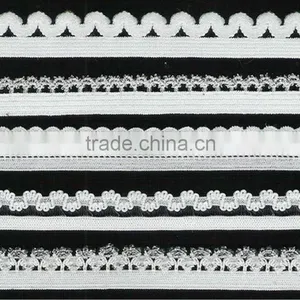 White Nylon Elastic Straps for Pants/ladies Panty/underwear thumbnail-1